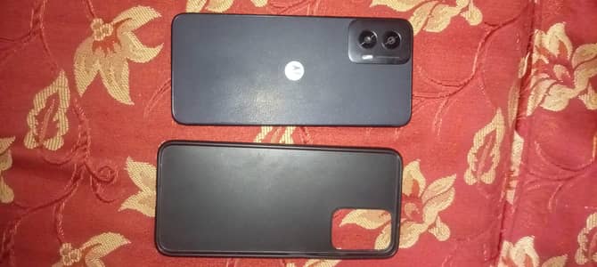 Motorola Moto G Power 5G 2024 with back cover and glass