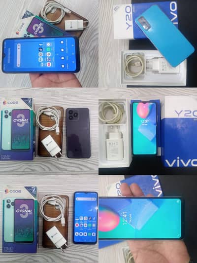 Vivo Y20  . &.  Decode cygnel 3pro