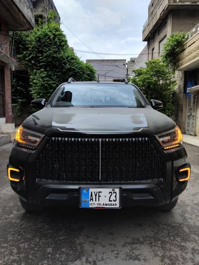 Toyota Hilux Revo Rocco Front Bumper Rolls Royce Style
