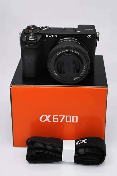 Sony Alpha A6700 With 16-50mm oss ii lens