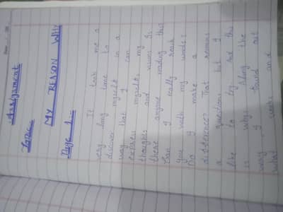 Assignment writing