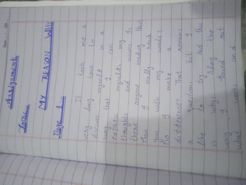 Assignment writing 0
