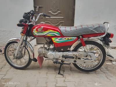 HONDA CD 70 2023 MODEL