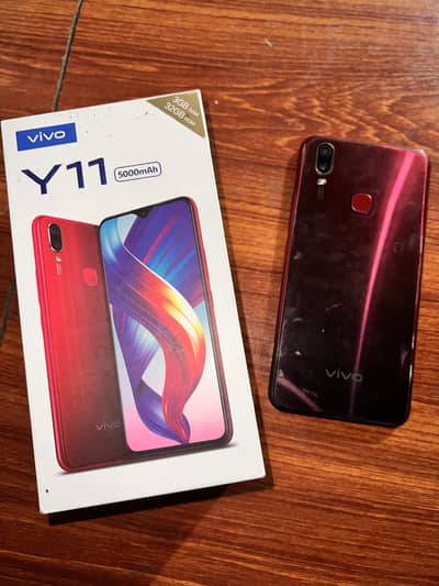 Vivo Y11 Red For sale All Original mobile 3/32