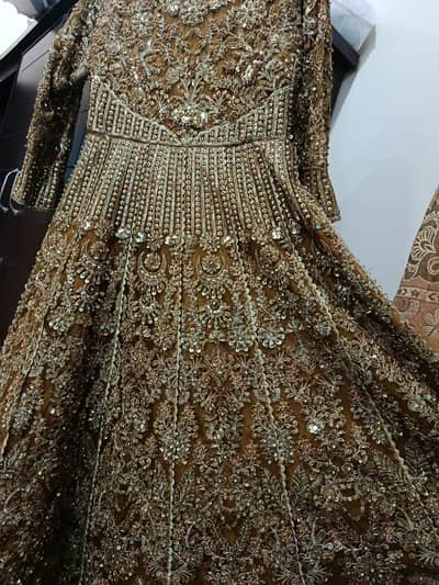 Heavy embroidered bridal/formal maxi for sale