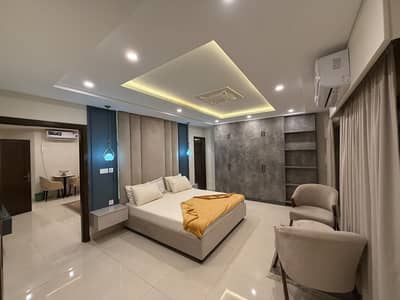 2bed ROM full furnished apartments available for short Time Bahria Town Islamabad