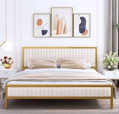 Iron Double Bed//Queen Bed//Bed Set//double bed//Single Beds/iron Bed