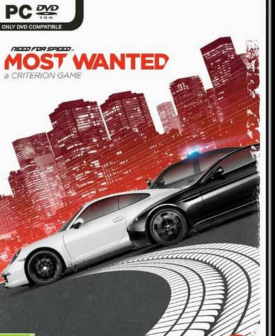 NEED FOR SPEED MOST WANTED 2012 DVD FOR PC