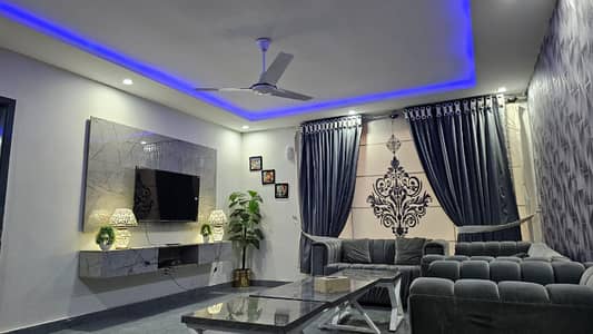 Flat for rent 1bed ROM full furnished apartments safe and scour 100%coupe allow