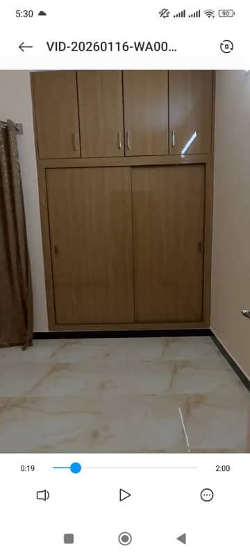 G 11/4 Housing foundation E type flat for sale First floor fully Renvoted Tile flooring 2 bed 2 bath tvl kitchen