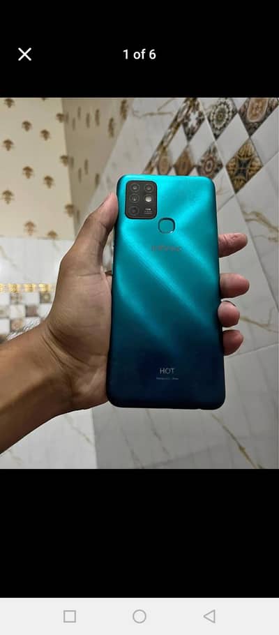 Infinix Hot 10 serf class's Chang baqi mukmal oki