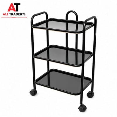 Tea Trolly 3 layer for serving home & office & Hotel 03020062817