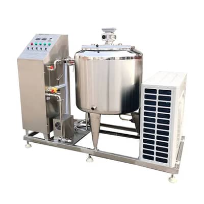 Milk pasteurizer 100-5000L. chillers. All type of ice cream displayers.