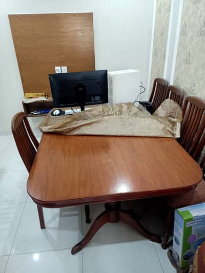 6 Seater Dining Table Solid Wood