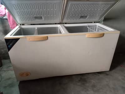 waves deep freezer full size two doors for sale