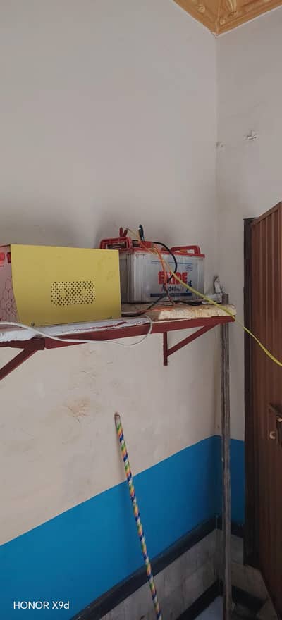 used battery for sale in normal condition. . . run 3 ceiling fans