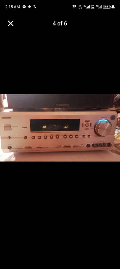Onkyo receiver 7.1 HDMI model tx sr 604