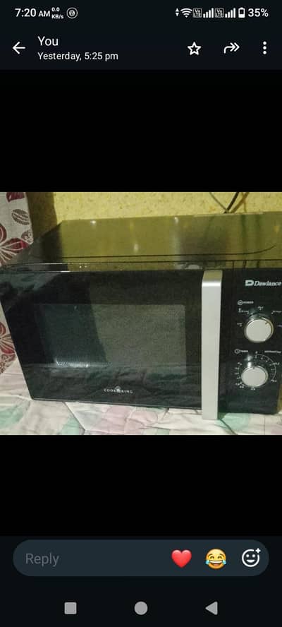 Microwave oven