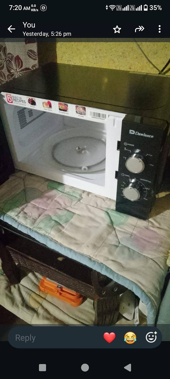 Microwave oven 1