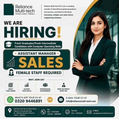 ASSISTANT MANAGER OF SALES