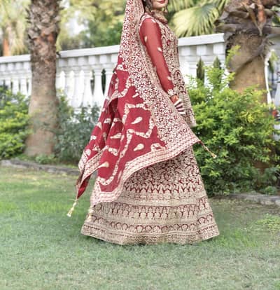 Barat dress, barat lehnga, bridal dress, Red Lehenga, designer dresses