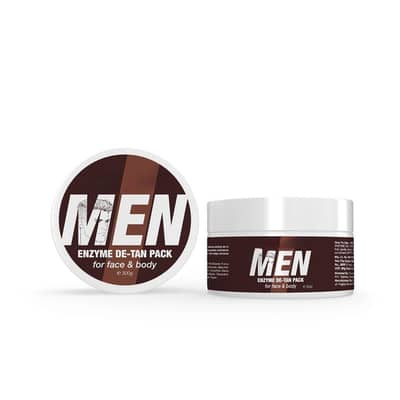 NICONI Men Enzyme De-Tan Pack 300g | Face & Body Cream