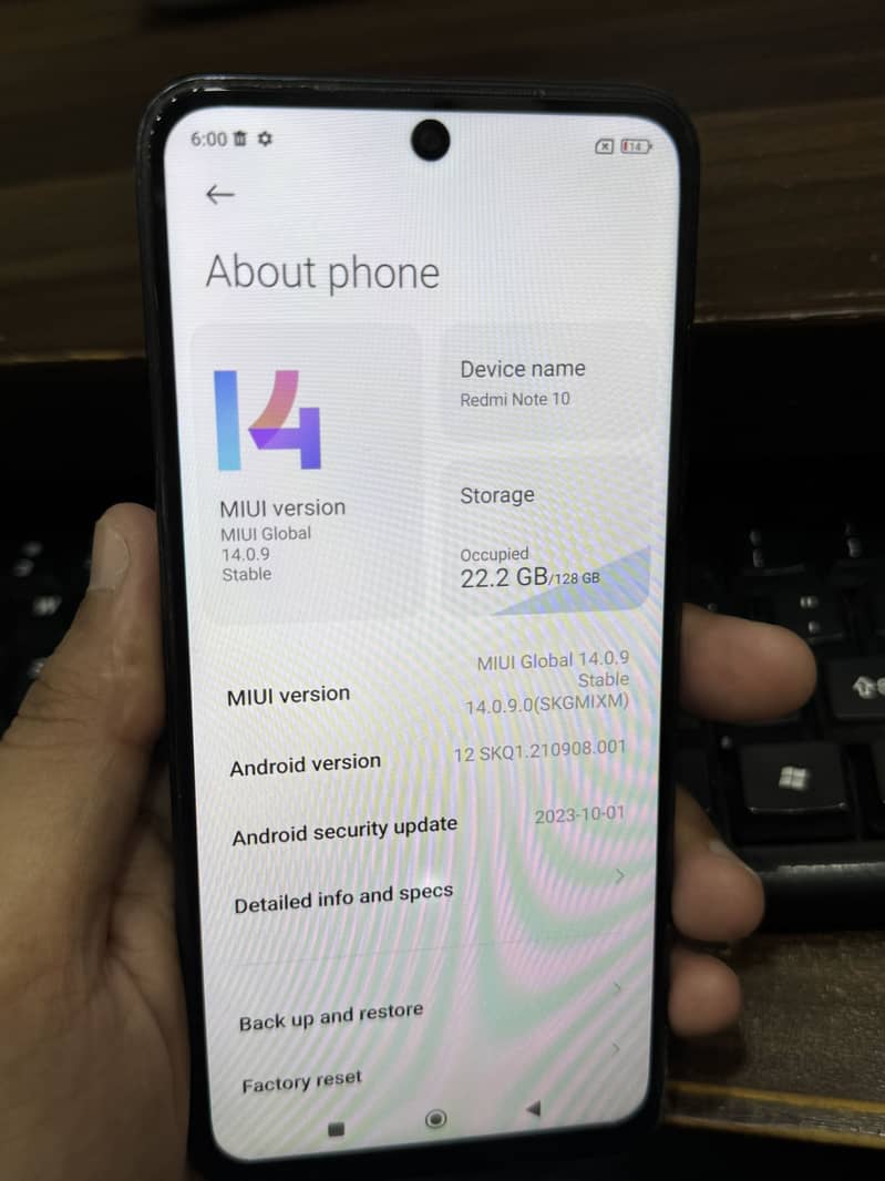 Xiaomi Redmi Note 10 6