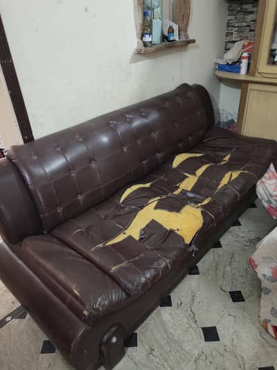 5 Seater Office Sofa Set