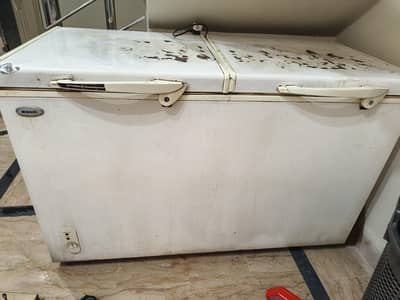 Waves double door freezer