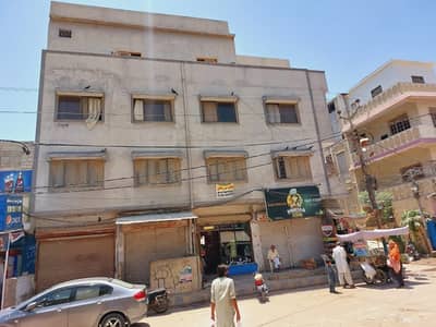 Triple Storey House With 5 Shops For Sale In Karachi