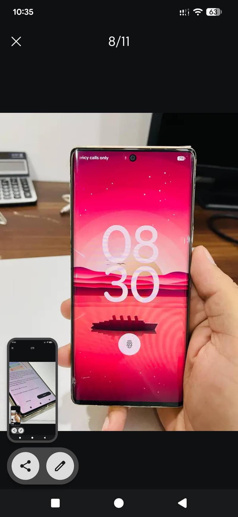 Google pixel 6 pro 5