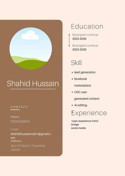 Lead Generation | UGC Creator | AI Editor | Social Media Expert