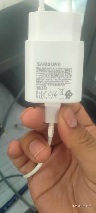 Original Samsung C type charger