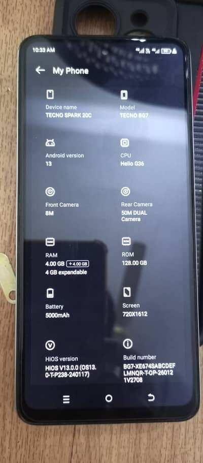 Tecno Spark 20C