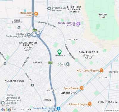 A Stunning Corner Residential Plot Is Up For Grabs In DHA Phase 8 - Block V Lahore