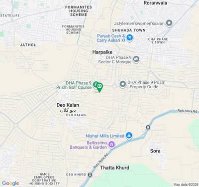 Prime Location 1 Kanal Residential Plot Is Available In Affordable Price In DHA Phase 9 Prism - Block D