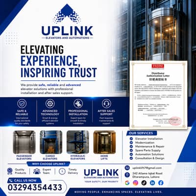 Passenger & Cargo Lift Installation | Elevator Services in Lahore