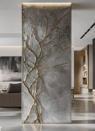 UV Marble Sheets | UV Wall Panels | Modern Interior Wall Design