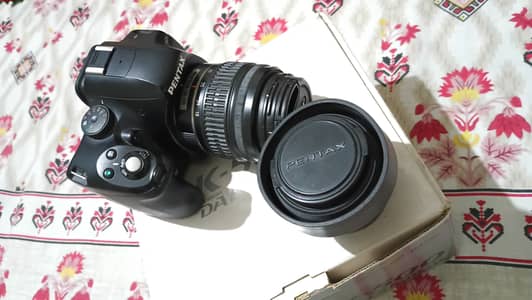 Pentax k500 dslr, 18-55mm and 50mm
