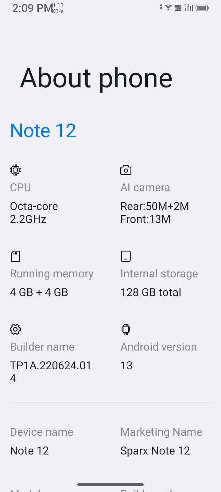 Sparx Note 12 5