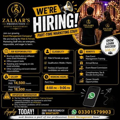 Marketing Staff