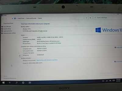 sony laptop