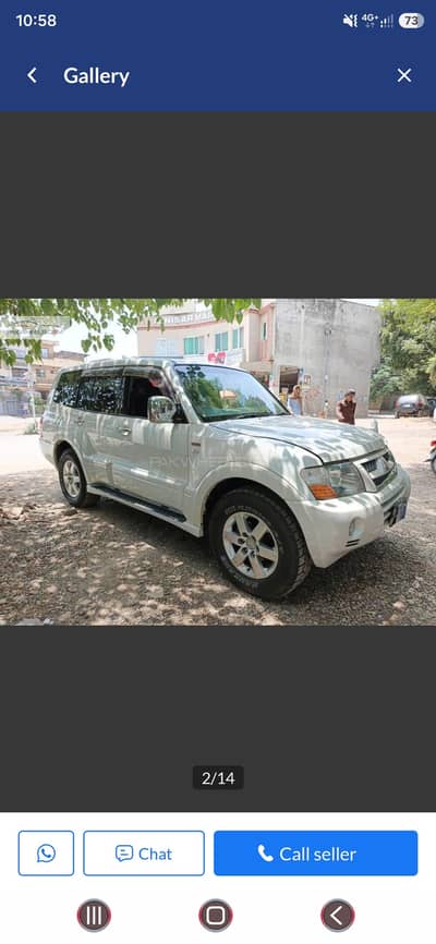 Mitsubishi Pajero exceed active edition 3.0 Model 2006