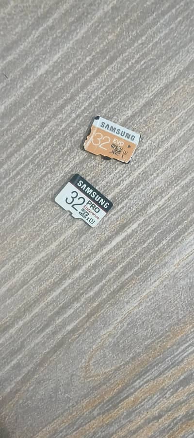 micro SD card Samsung 32 GB 2 card