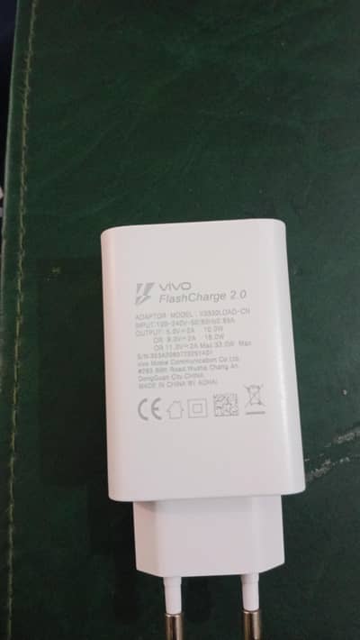 100% Original Vivo 33W Flash Charger | 1 Month Warranty |