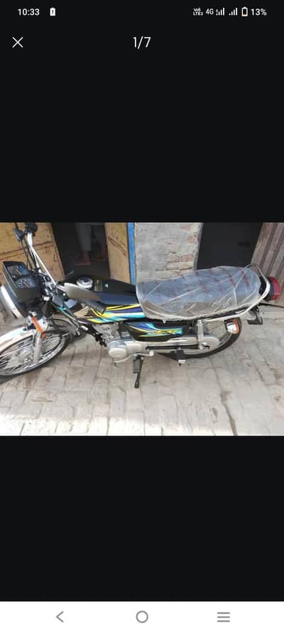 New 125 for sale in less price