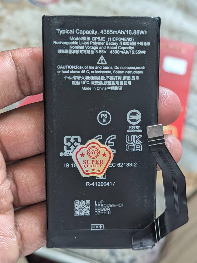 Pixel 7a Battrey 1