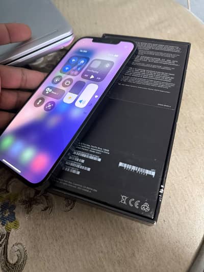 Iphone 12 Promax 128 gb with box non pta with full sim time