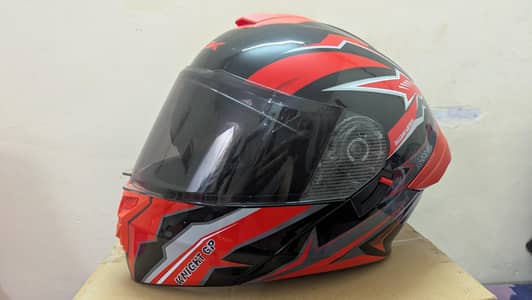 Knight GP Flip-Up Helmet Dot Certified