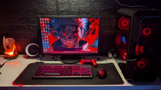 Full Gamining Setup for sale i3 12100f | RX 6600 8GB